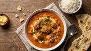 Butter chicken met romige tomatensaus