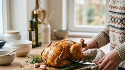 Zo krijg je knapperig kippenvel uit de oven