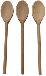 Houten lepel set van 3